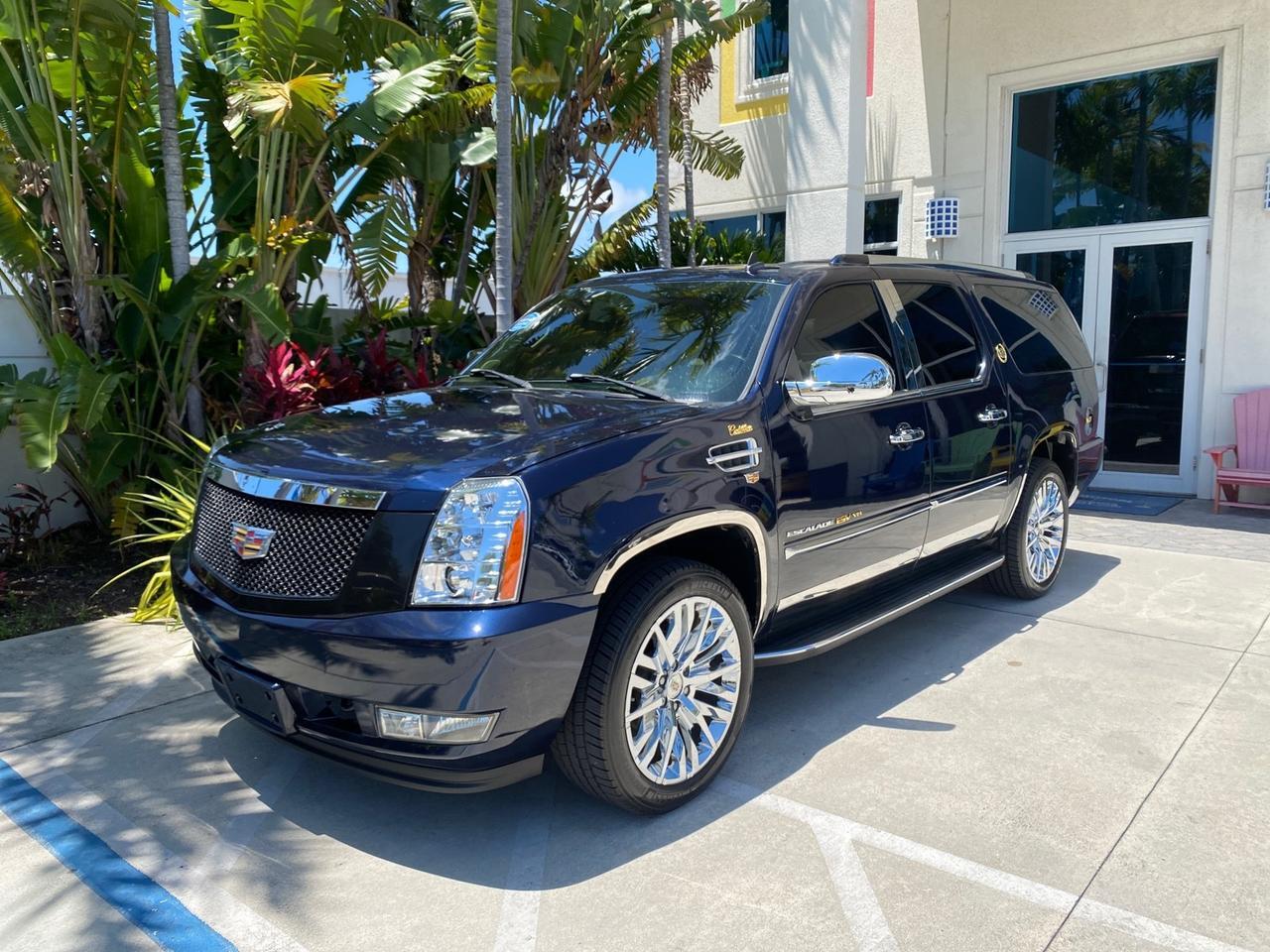 2007 Cadillac Escalade ESV SUNROOF AWD LOW MILES 47,118 Pompano Beach FL