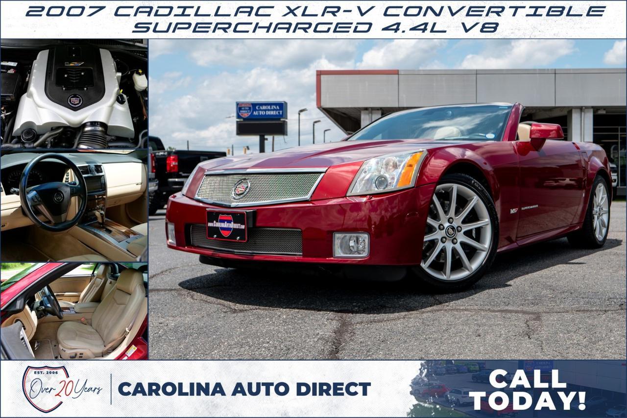 2007 Cadillac XLR-V Convertible / Supercharged 4.4L V8 / Low Miles / RARE!