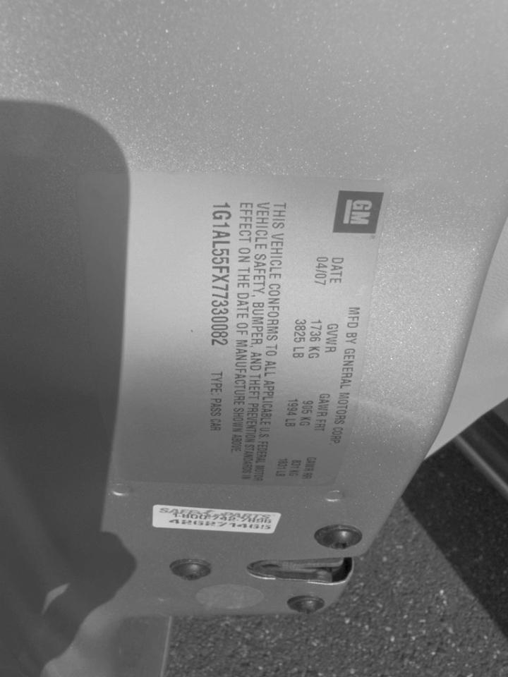 2007 Chevrolet Cobalt 4dr Sdn LT Jacksonville FL