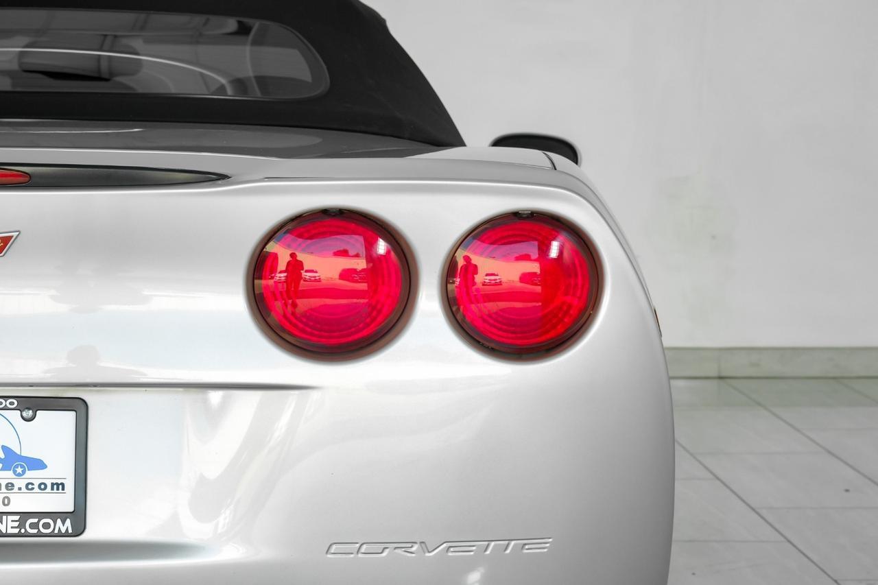 2007 Chevrolet Corvette Convertible AUTOMATIC HEADUP DISPLAY LEATHER HEATED SEATS KEYLESS START BOSE SOUND PADDLE SHIFTERS Carrollton TX