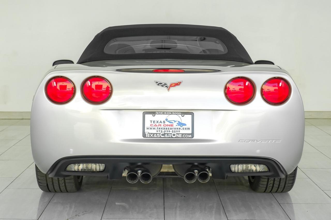 2007 Chevrolet Corvette Convertible AUTOMATIC HEADUP DISPLAY LEATHER HEATED SEATS KEYLESS START BOSE SOUND PADDLE SHIFTERS Carrollton TX