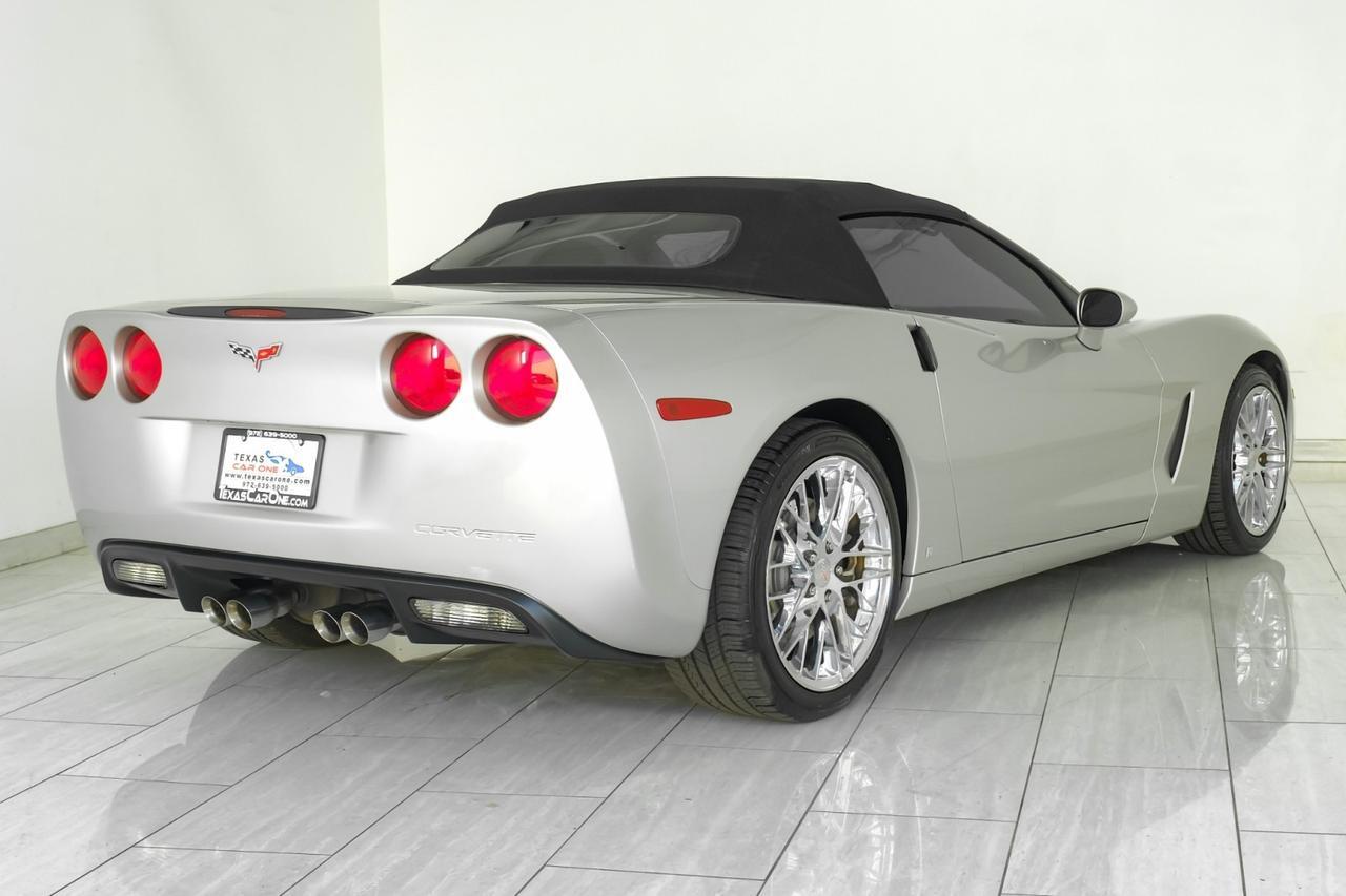 2007 Chevrolet Corvette Convertible AUTOMATIC HEADUP DISPLAY LEATHER HEATED SEATS KEYLESS START BOSE SOUND PADDLE SHIFTERS Carrollton TX