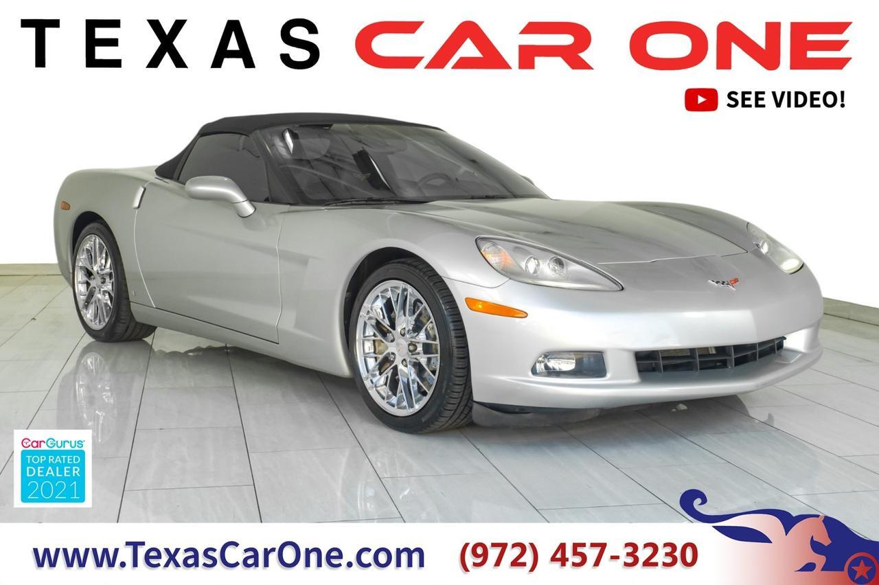 2007 Chevrolet Corvette Convertible AUTOMATIC HEADUP DISPLAY LEATHER HEATED SEATS KEYLESS START BOSE SOUND PADDLE SHIFTERS