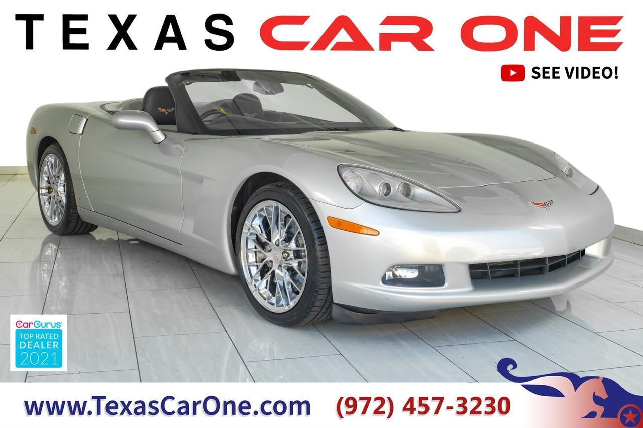 2007 Chevrolet Corvette Convertible AUTOMATIC HEADUP DISPLAY LEATHER HEATED SEATS KEYLESS START BOSE SOUND PADDLE SHIFTERS