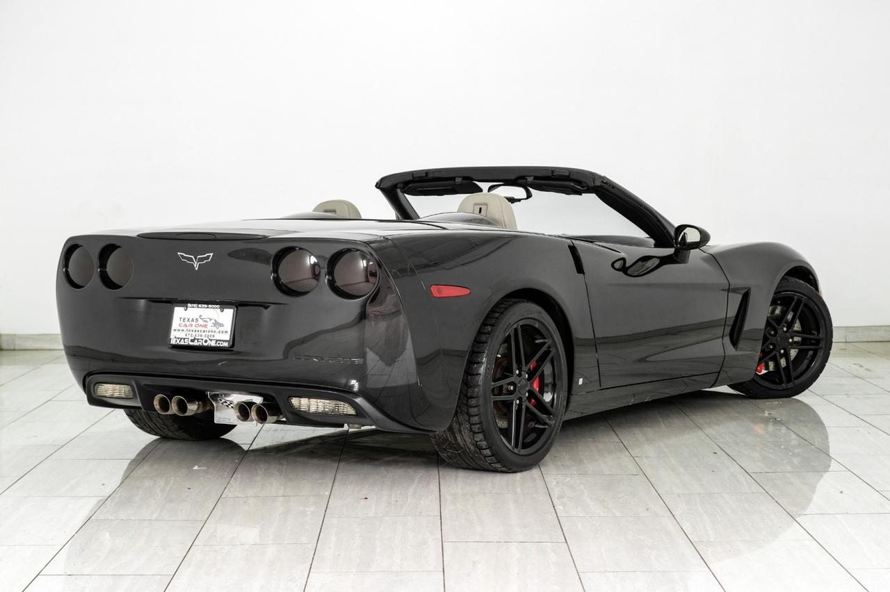 2007 Chevrolet Corvette Convertible AUTOMATIC LEATHER SEATS KEYLESS START DUAL POWER SEATS PADDLE SH Carrollton TX