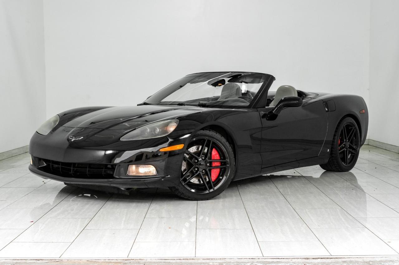 2007 Chevrolet Corvette Convertible AUTOMATIC LEATHER SEATS KEYLESS START DUAL POWER SEATS PADDLE SH Carrollton TX