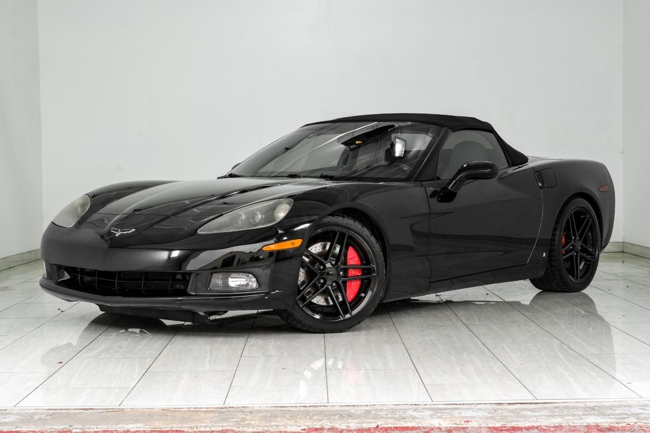 2007 Chevrolet Corvette Convertible AUTOMATIC LEATHER SEATS KEYLESS START DUAL POWER SEATS PADDLE SH Carrollton TX