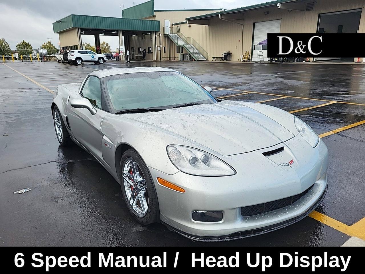 2007 Chevrolet Corvette Z06 Hardtop 6 Speed Manual /  Head Up Display