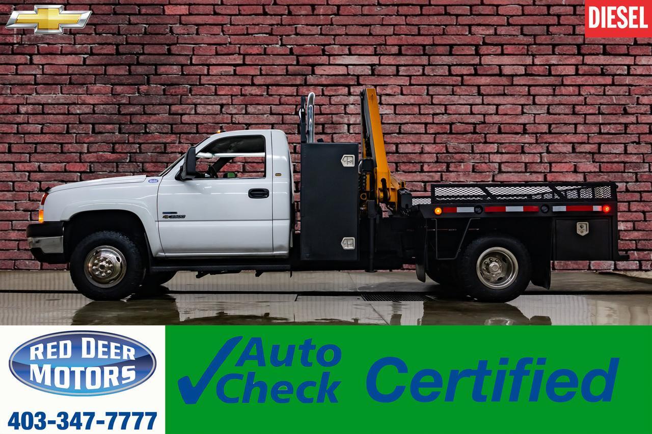 2007 Chevrolet Silverado 3500 4x4 Reg Cab LT Picker Deck Diesel