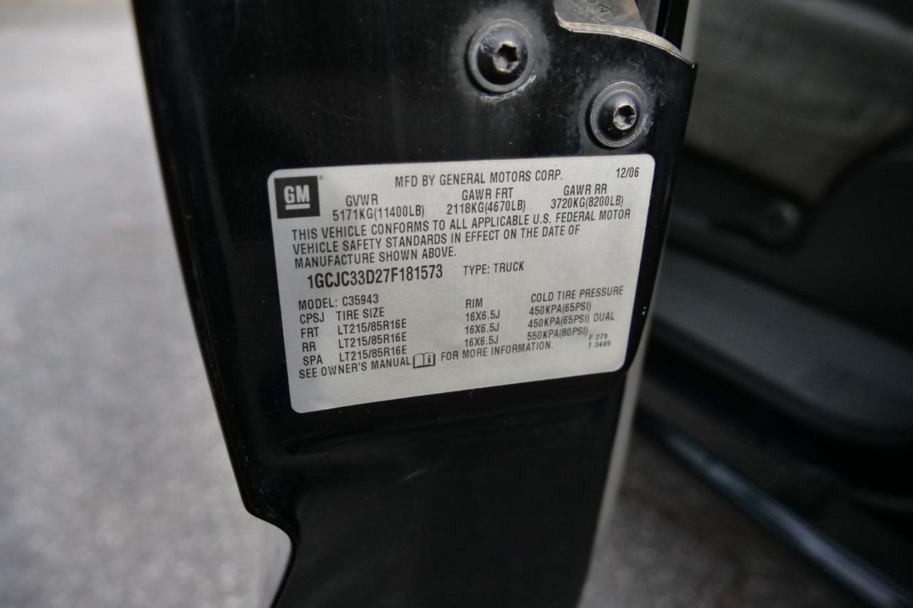 2007 Chevrolet Silverado 3500 Classic LT1 / DRW / Duramax V8 Diesel / Allison! Lincolnton NC