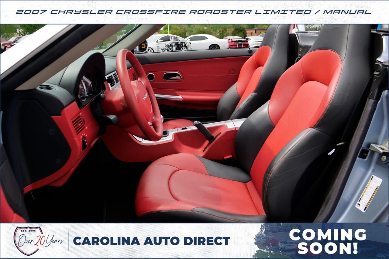 2007 Chrysler Crossfire Roadster Limited / Manual / Coming Soon! Lincolnton NC