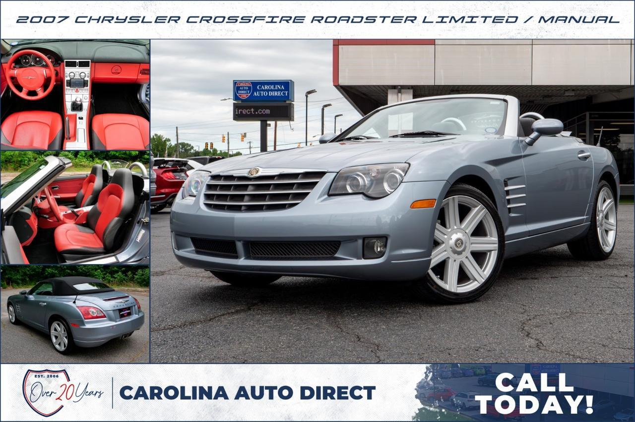 2007 Chrysler Crossfire Roadster Limited / Manual / Heated Seats!