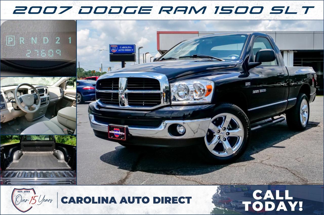 2007 Dodge Ram 1500 SLT / Regular Cab / 5.7L V8 / Chrome Wheels! Lincolnton NC