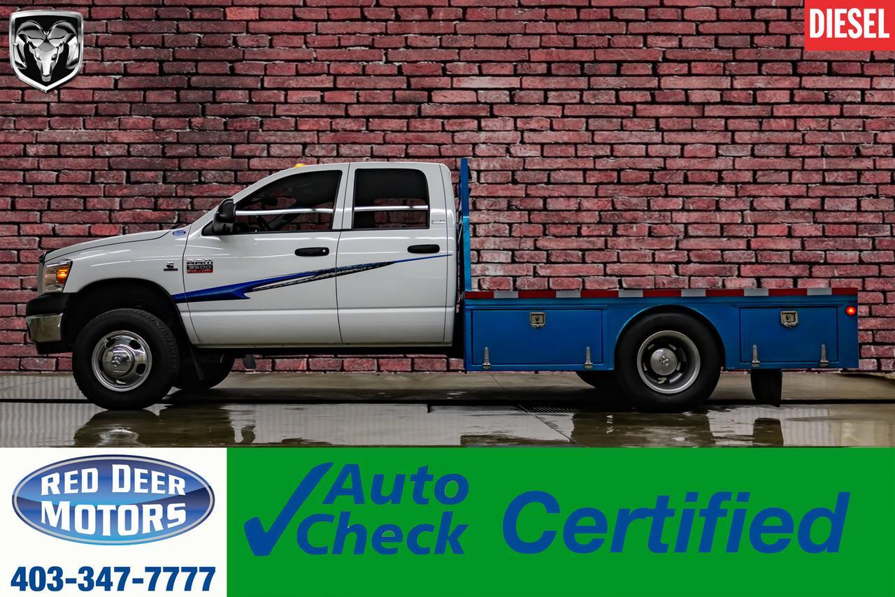 2007 Dodge Ram 3500 4x4 Quad Cab SLT Dually Deck Diesel
