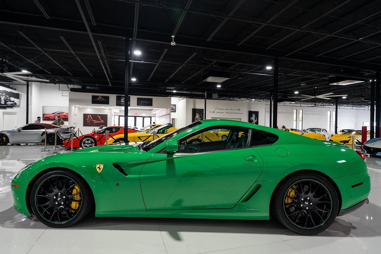 2007 Ferrari 599 GTB Fiorano ONE-OF-ONE SPEC! Signal Green paint, bespoke factory interior AND MUCH MORE!! Fort Lauderdale FL