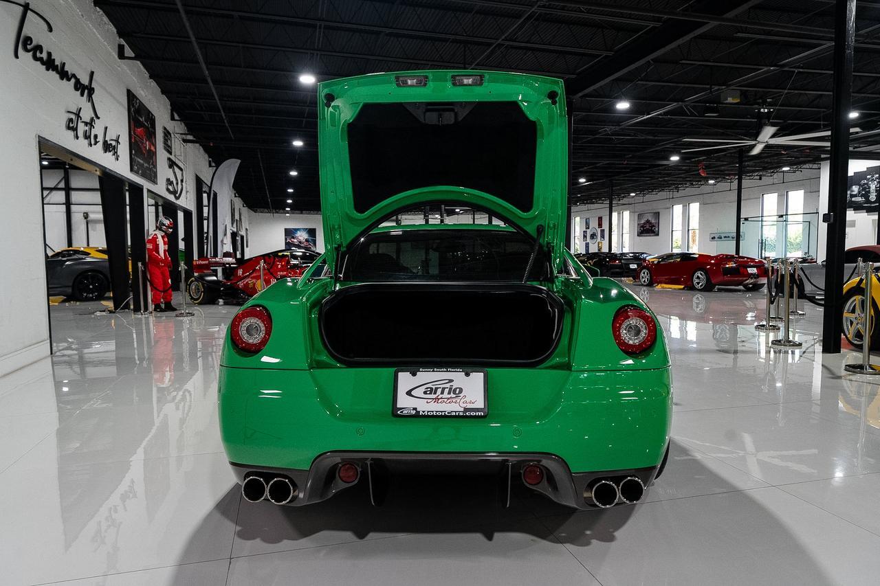 2007 Ferrari 599 GTB Fiorano ONE-OF-ONE SPEC! Signal Green paint, bespoke factory interior AND MUCH MORE!! Fort Lauderdale FL