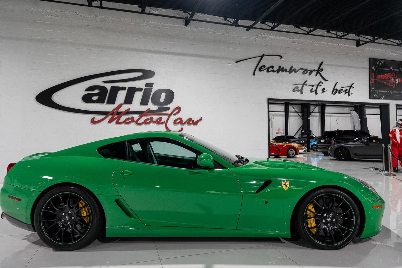 2007 Ferrari 599 GTB Fiorano ONE-OF-ONE SPEC! Signal Green paint, bespoke factory interior AND MUCH MORE!! Fort Lauderdale FL