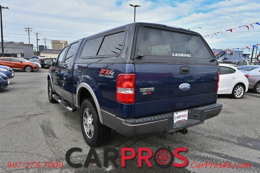 2007 Ford F-150 FX4 - 4X4 - 5.4L V8 - Crew Cab - Keyless Entry - Power Driver's Seat - Leather Seats - Cruise Control - Block Heater - Paint-Matching Canopy - Running Boards - Tow Pkg Anchorage AK