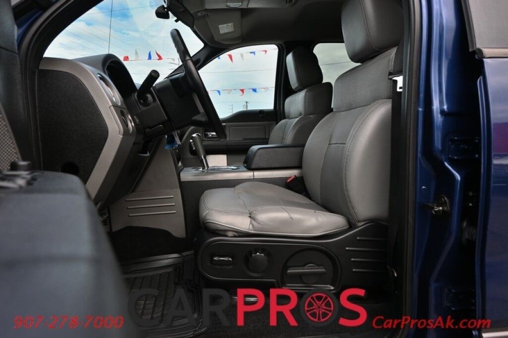 2007 Ford F-150 FX4 - 4x4 - 5.4L V8 - Crew Cab - Keyless Entry - Leather Seats - AM/FM & CD - Cruise Control - Block Heater - Fiberglass Cap - Running Boards - Tow Pkg Anchorage AK