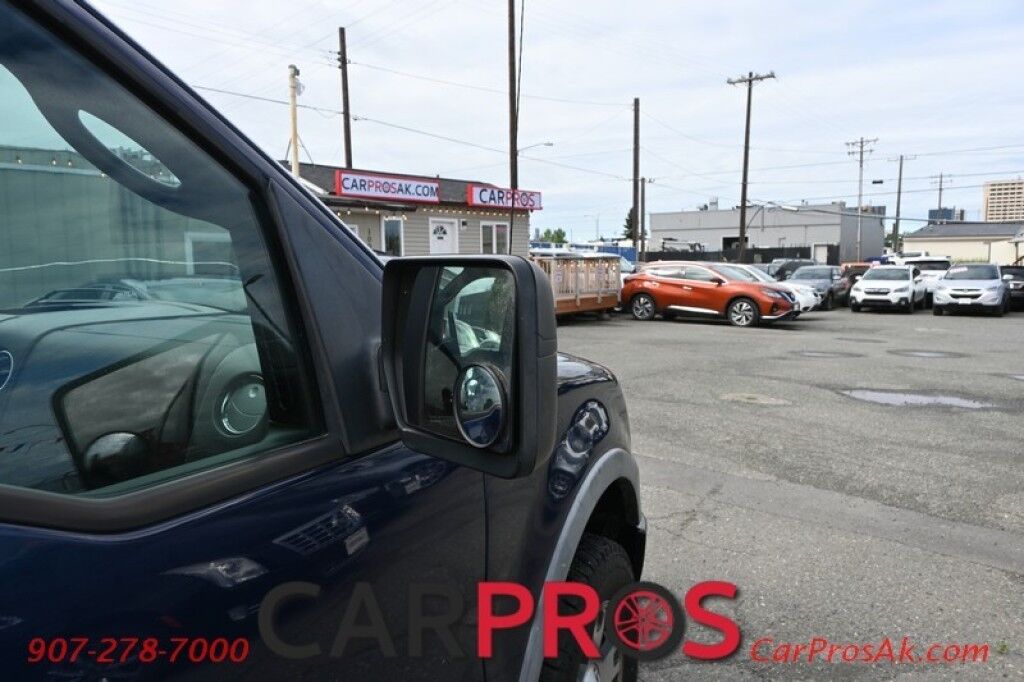 2007 Ford F-150 FX4 - 4x4 - 5.4L V8 - Crew Cab - Keyless Entry - Leather Seats - AM/FM & CD - Cruise Control - Block Heater - Fiberglass Cap - Running Boards - Tow Pkg Anchorage AK