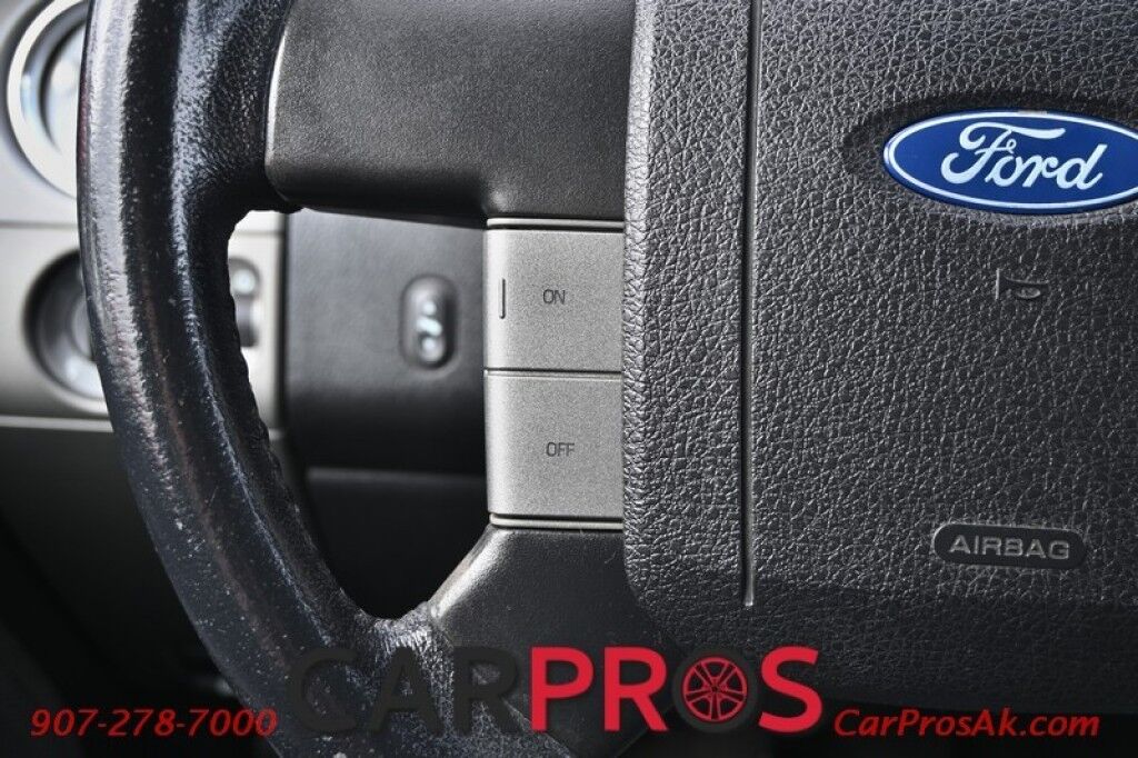 2007 Ford F-150 FX4 - 4x4 - 5.4L V8 - Crew Cab - Keyless Entry - Leather Seats - AM/FM & CD - Cruise Control - Block Heater - Fiberglass Cap - Running Boards - Tow Pkg Anchorage AK
