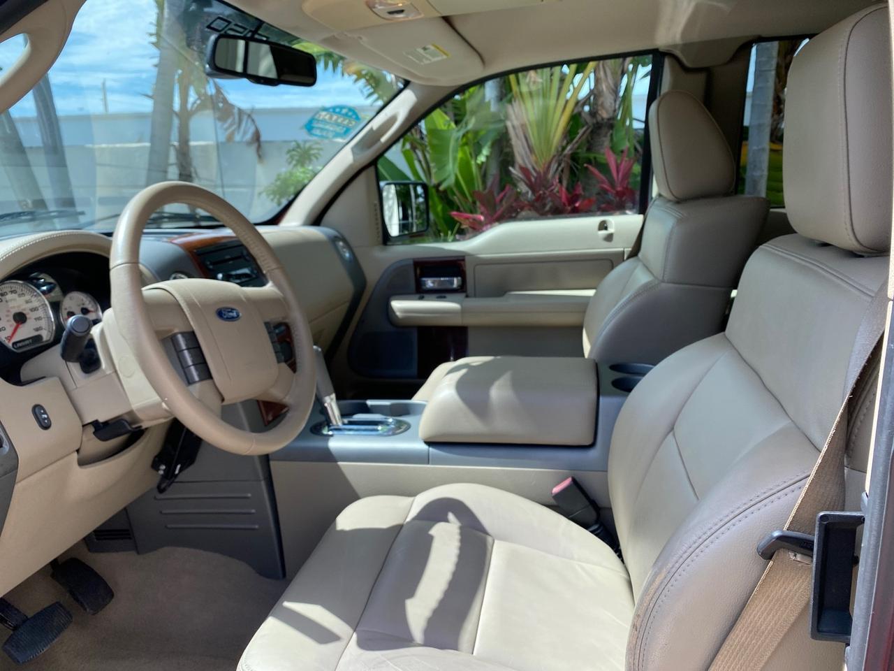 2007 Ford F-150 Lariat 4WD LEATHER LOW MILES 80,286 Pompano Beach FL