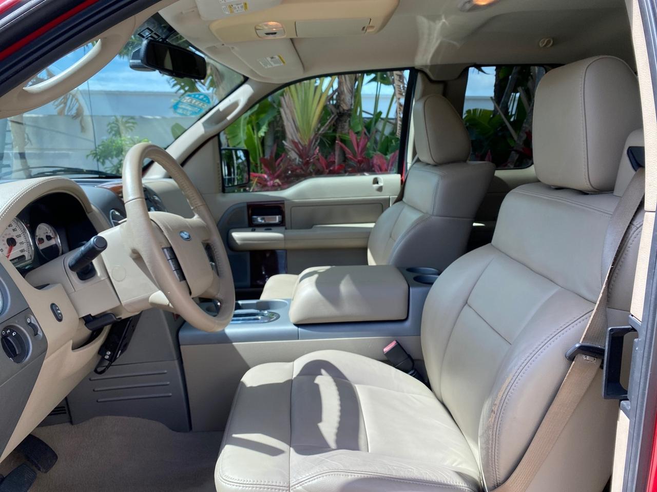 2007 Ford F-150 Lariat 4WD LEATHER LOW MILES 80,286 Pompano Beach FL
