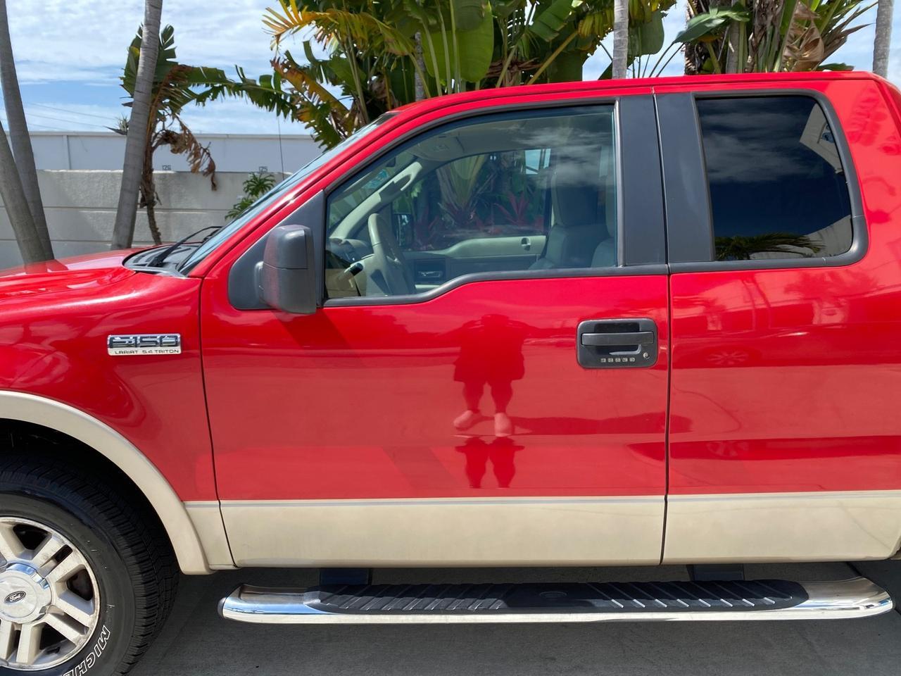 2007 Ford F-150 Lariat 4WD LEATHER LOW MILES 80,286 Pompano Beach FL