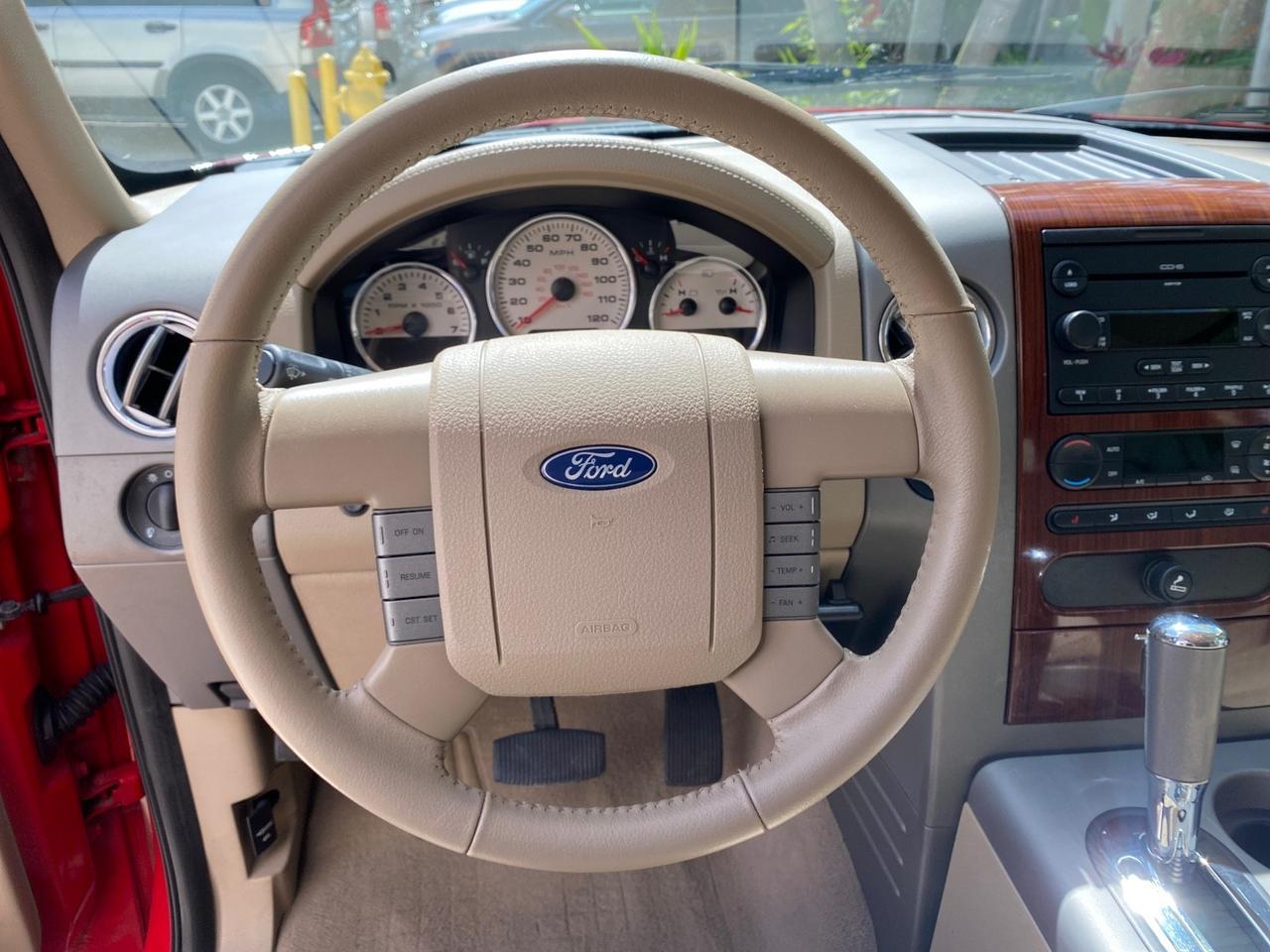 2007 Ford F-150 Lariat 4WD LEATHER LOW MILES 80,286 Pompano Beach FL