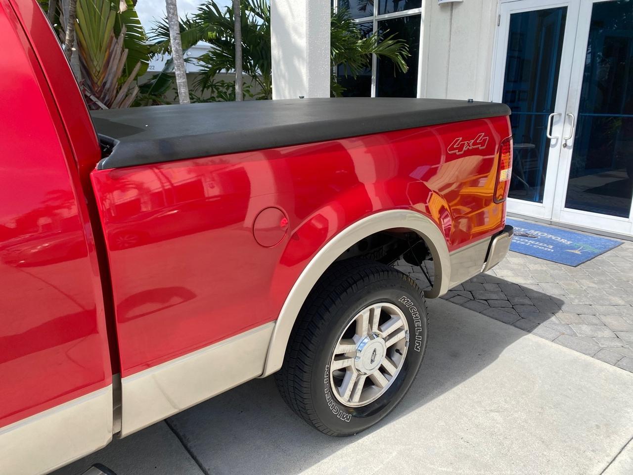 2007 Ford F-150 Lariat 4WD LEATHER LOW MILES 80,286 Pompano Beach FL