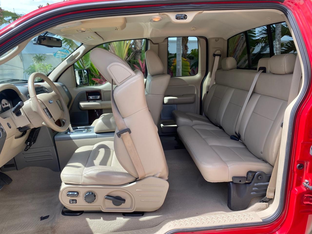 2007 Ford F-150 Lariat 4WD LEATHER LOW MILES 80,286 Pompano Beach FL