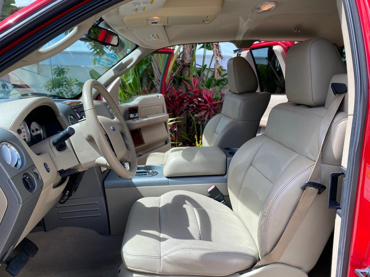 2007 Ford F-150 Lariat 4WD LEATHER LOW MILES 80,286 Pompano Beach FL
