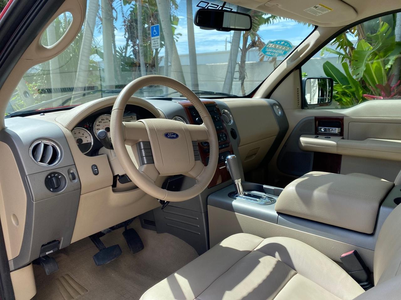 2007 Ford F-150 Lariat 4WD LEATHER LOW MILES 80,286 Pompano Beach FL