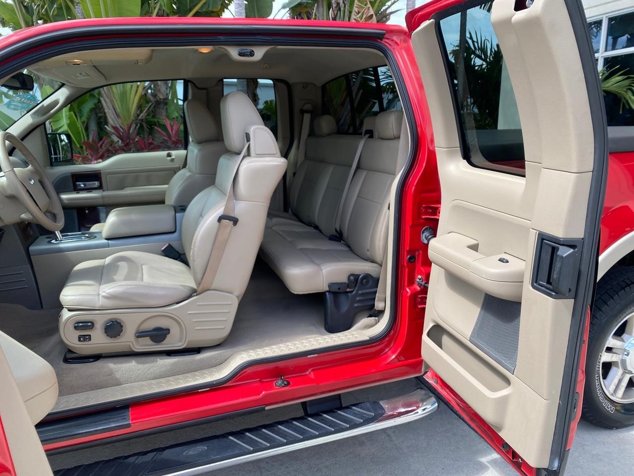 2007 Ford F-150 Lariat 4WD LEATHER LOW MILES 80,286 Pompano Beach FL