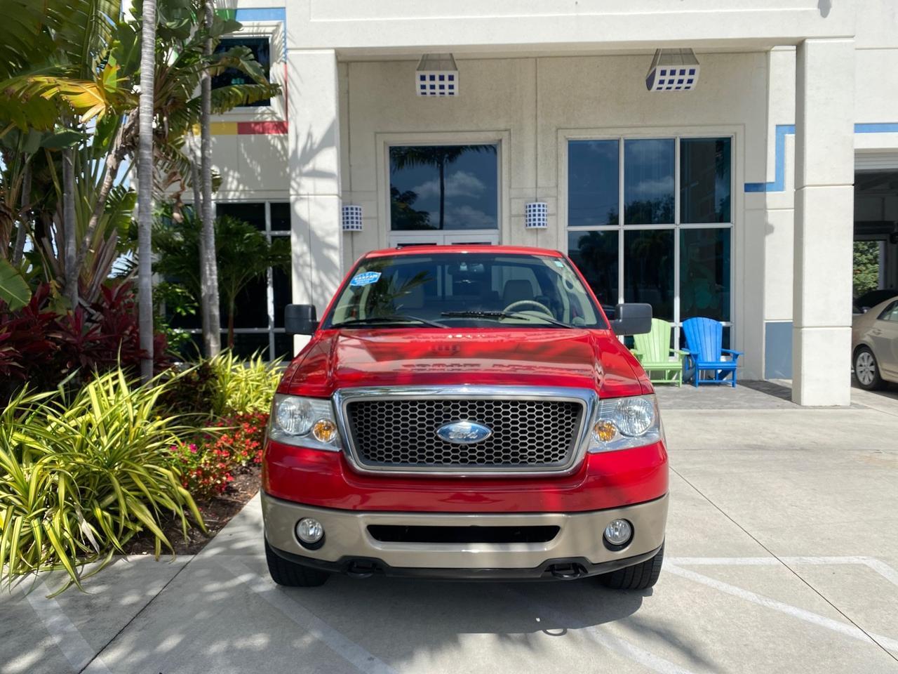 2007 Ford F-150 Lariat 4WD LEATHER LOW MILES 80,286 Pompano Beach FL