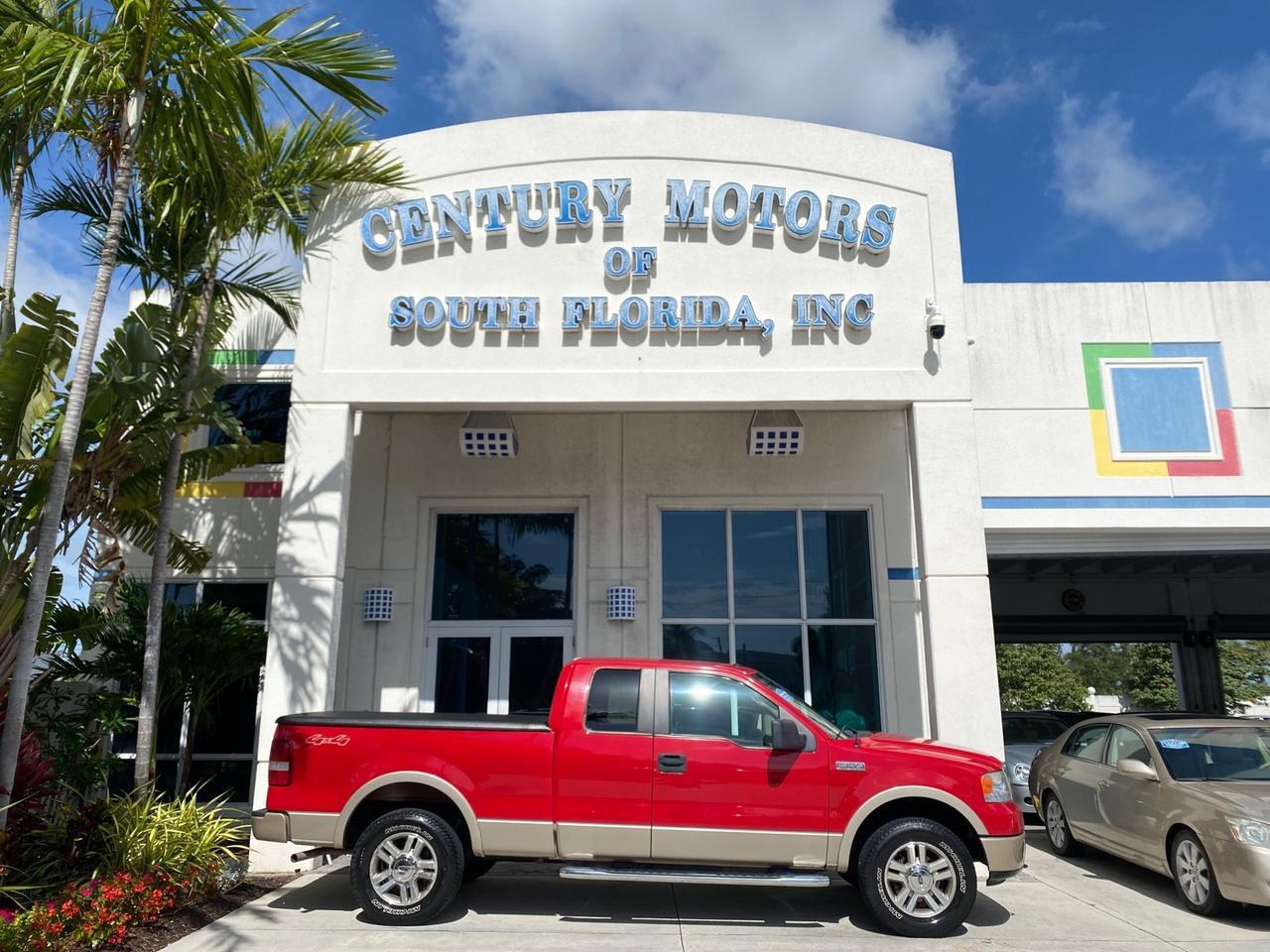 2007 Ford F-150 Lariat 4WD LEATHER LOW MILES 80,286