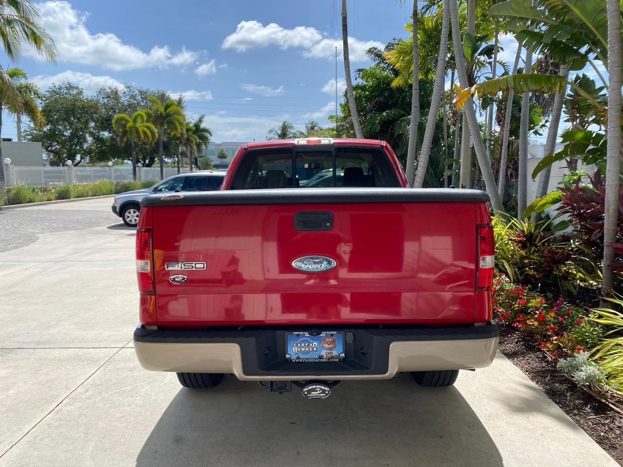 2007 Ford F-150 Lariat 4WD LEATHER LOW MILES 80,286 Pompano Beach FL