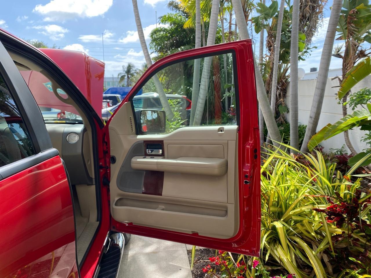 2007 Ford F-150 Lariat 4WD LEATHER LOW MILES 80,286 Pompano Beach FL