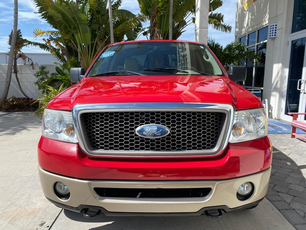 2007 Ford F-150 Lariat 4WD LEATHER LOW MILES 80,286