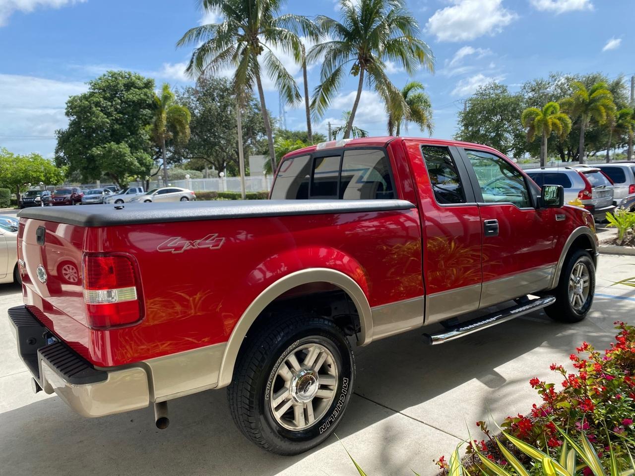2007 Ford F-150 Lariat 4WD LEATHER LOW MILES 80,286 Pompano Beach FL