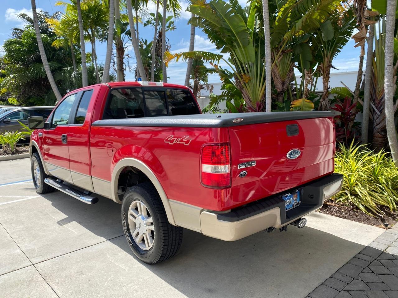 2007 Ford F-150 Lariat 4WD LEATHER LOW MILES 80,286 Pompano Beach FL