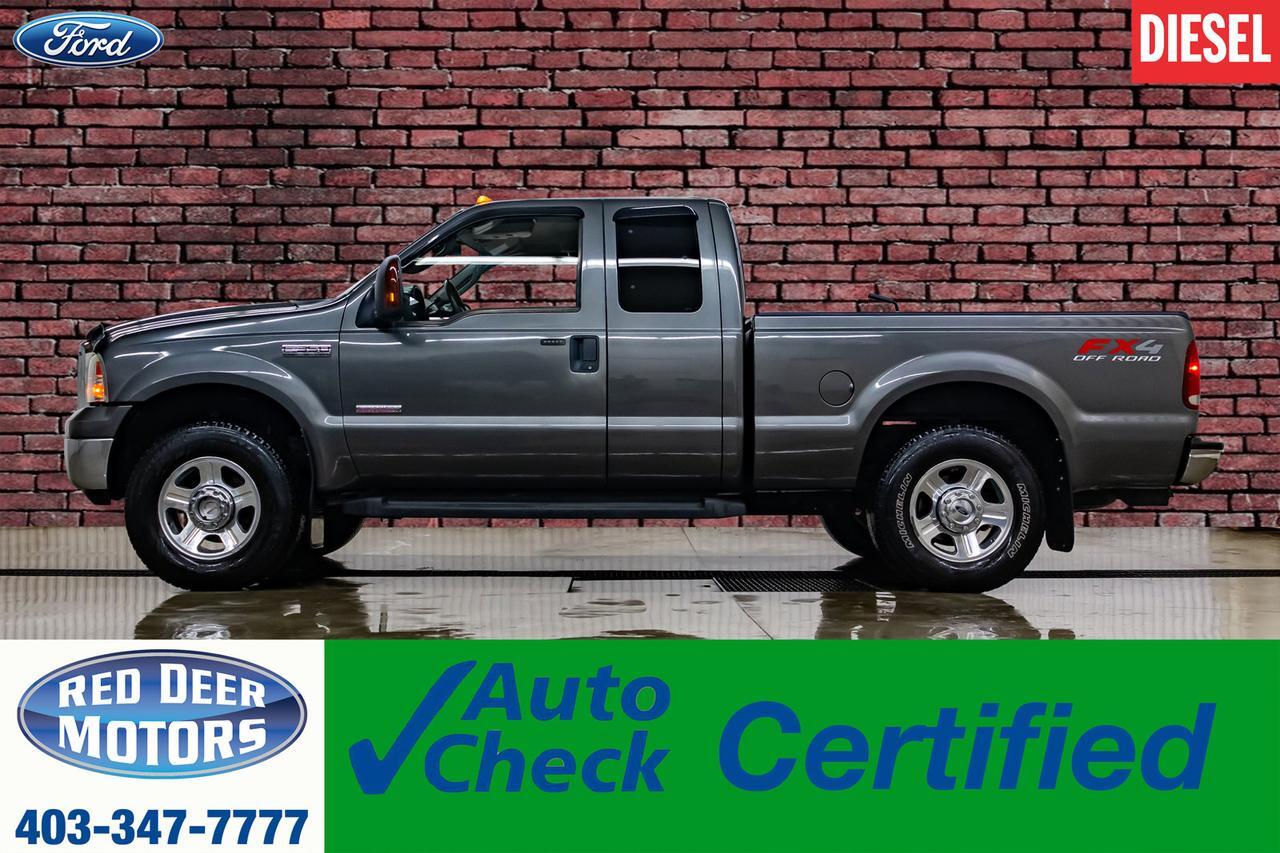 2007 Ford F-350 4x4 Super Cab Lariat FX4 Diesel Leather