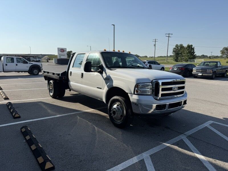 2007 Ford F-350 DRW 4x4 Diesel Flatbed 52k exempt mi's XL Collinsville OK