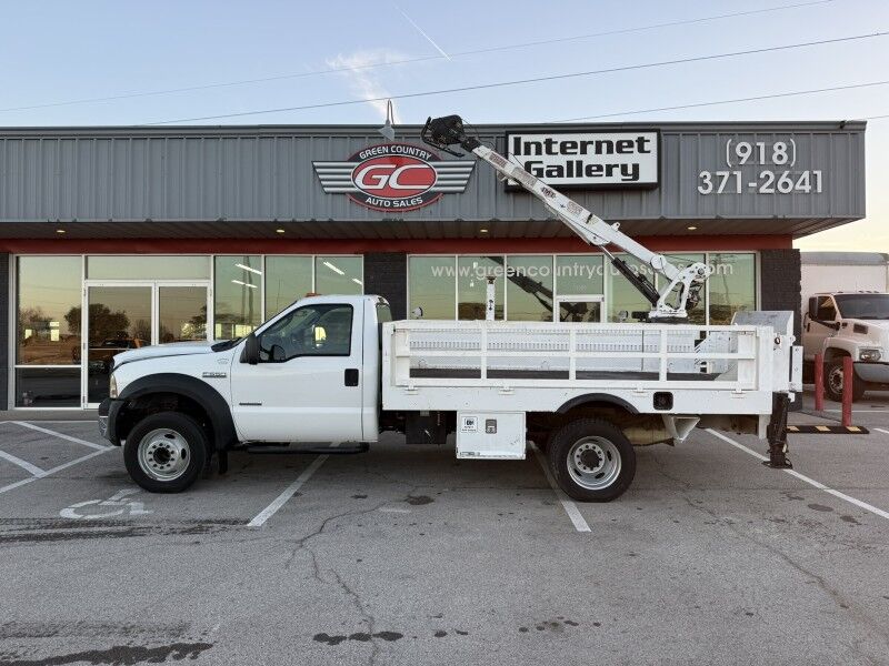 2007 Ford F-550 Diesel LP Crane Truck