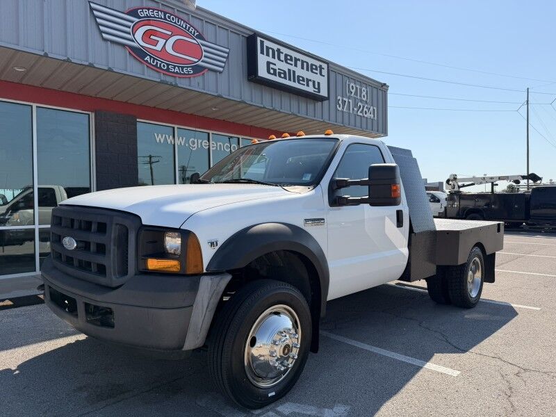 2007 Ford F-550 V10 4x4 Flatbed 67k mi's XL Collinsville OK