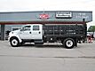 2007 Ford F-650 Diesel Stake Flatbed w/ Lift