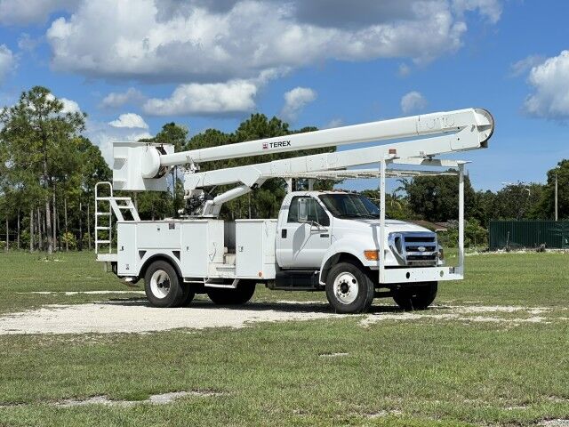 2007 Ford F-750 Super Duty TEREX Hi-Ranger 5FC-55 Bucket Truck Homestead FL