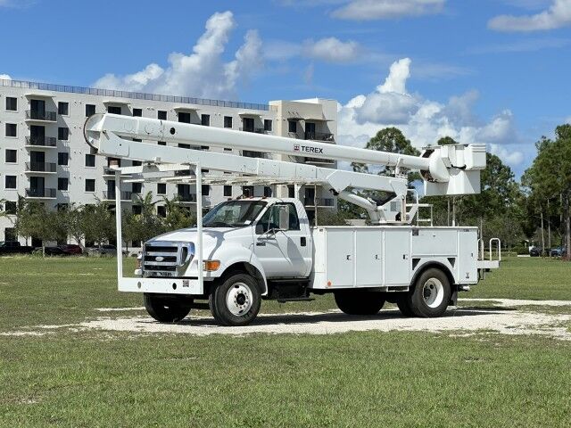 2007 Ford F-750 Super Duty TEREX Hi-Ranger 5FC-55 Bucket Truck Homestead FL