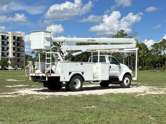 2007 Ford F-750 Super Duty TEREX Hi-Ranger 5FC-55 Bucket Truck Homestead FL