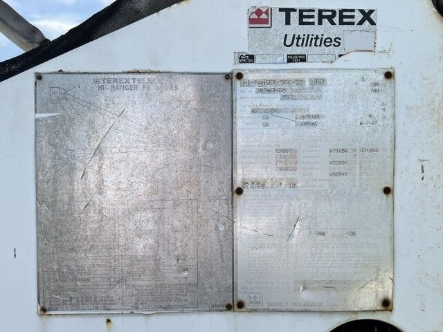 2007 Ford F-750 Super Duty TEREX Hi-Ranger 5FC-55 Bucket Truck Homestead FL